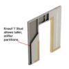 KNAUF DRYWALL - KN Metal Sections - Knauf 'I' Studs