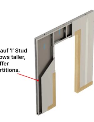 KNAUF DRYWALL - KN Metal Sections - Knauf 'I' Studs