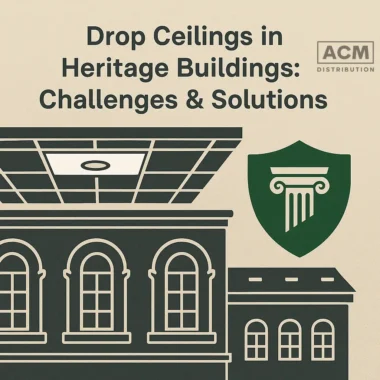 Installing Drop Ceilings in Heritage Buildings