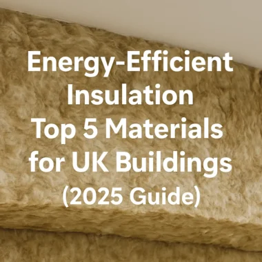 Energy-Efficient Insulation – Top 5 Materials for UK Buildings
